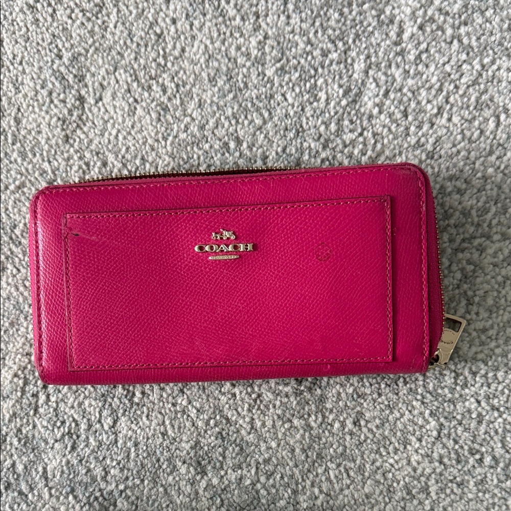 Coach Fuchsia Women's Wallet